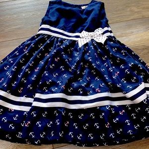 Adorable kids sailor dress